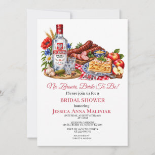 Invitation À votre santé Tchin Tchin Vodka Enterrement de vie