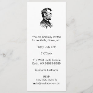 Invitation Abraham Lincoln