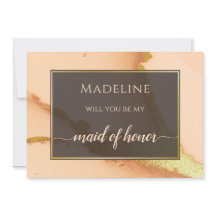 Abstrait de corail moderne 💡 Mariage d'huile d'en
