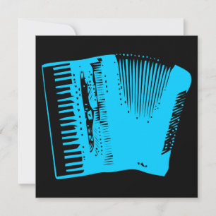 Invitation accordéon