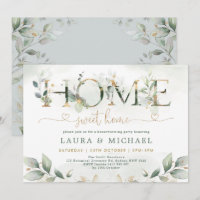 Accueil Sweet Home Verdure Gold House Party