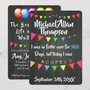 Invitation Adoption De L'Annonce De Soins D'Accueil - Partie