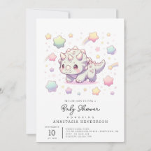 Adorable Baby shower Dinosaure Fun