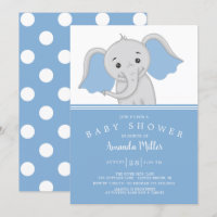 adorable bébé garçon éléphant Baby shower