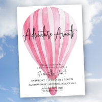 Adventure Attend le Baby shower de ballon à air ch