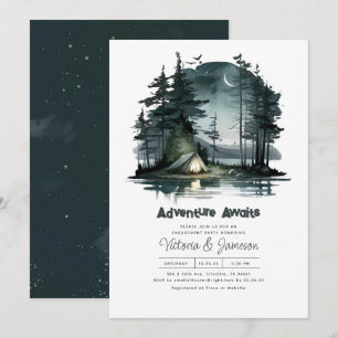 Invitation Adventure Attend Night Sky Nature Engagement Party