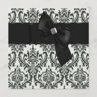 Invitation Affaire de la Cravate noire