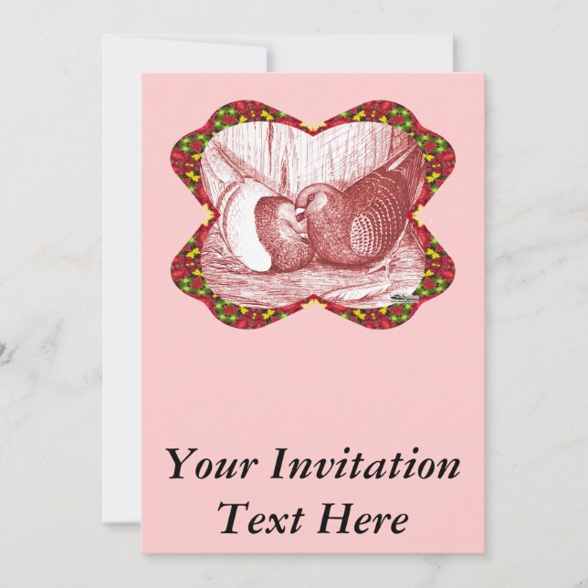 Invitation Afficher Les Racers En Rouge (Devant)