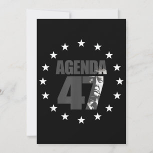 Invitation Agenda 47 Campagne patriotique de réélection de Tr