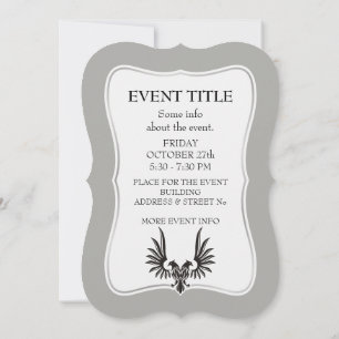 Invitation Aigle à deux têtes