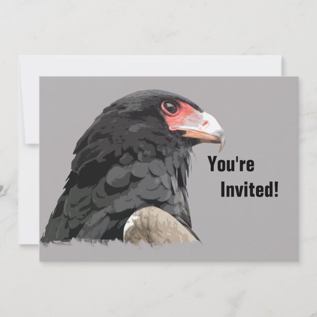 Invitation Aigle unique (Devant)