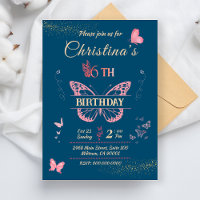 Ailes papillon couleur bleue 6e anniversaire