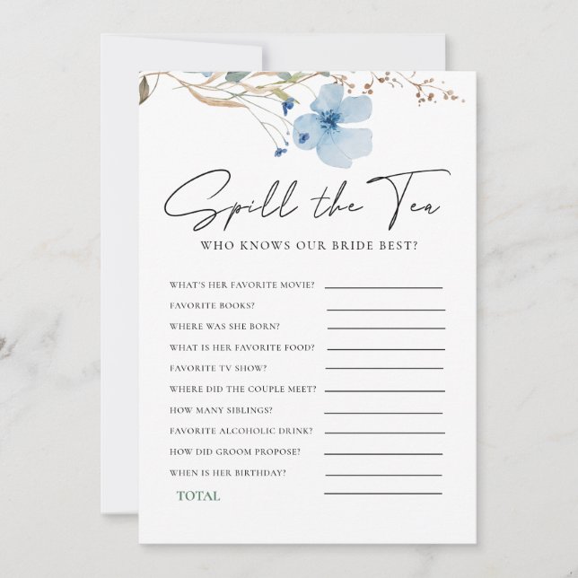 Invitation Airy Eucalyptus Verdure Boho Fête des mariées rust (Devant)