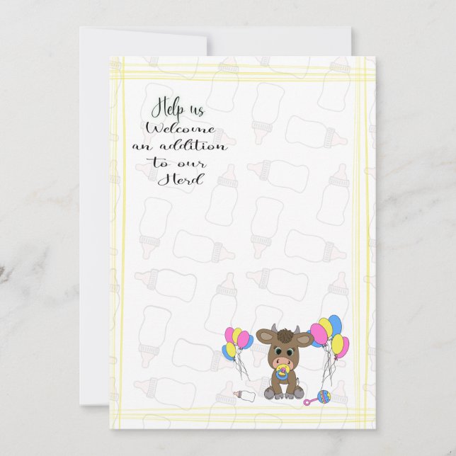 Invitation ajout de troupeau (Devant)