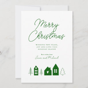 Invitation AJOUTER VOTRE PHOTO   Joyeuse ville de Noël
