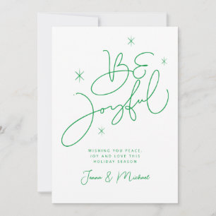 Invitation AJOUTER VOTRE PHOTO   Joyeux Noël Sois Joyeux