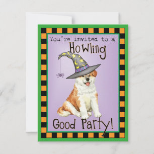 Invitation Akita Witch