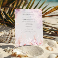 Algues sous-marines | Mariage d'aquarelle de coqui