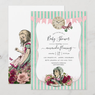 Invitation Alice Au Pays Des Merveilles