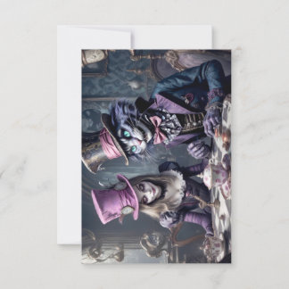 Invitation Alice au pays des merveilles