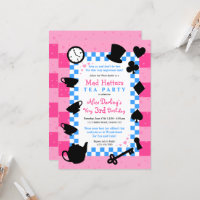 Alice au pays des merveilles Mot Hatter Anniversai