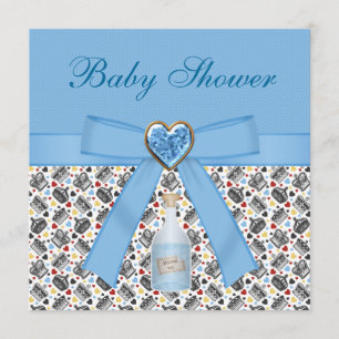 Invitation Alice au pays des merveilles Tea Party au Baby sho
