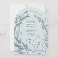 Alice In Wonderland Thé pour deux ans