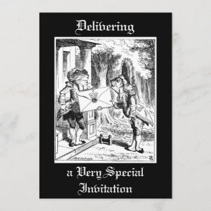 Invitation Alice - L'invitation de la Duchesse à jouer au cro