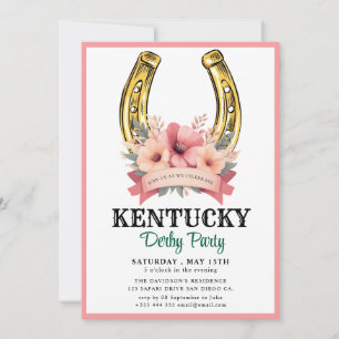 Invitation Allez aux courses ! Rejoignez-nous pour un Derby P