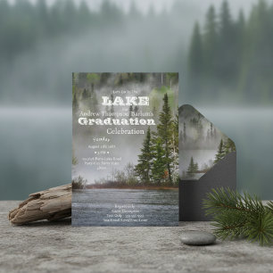 Invitation Allons à la graduation du lac