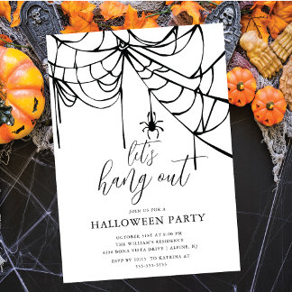 Invitation Allons passer l'Halloween