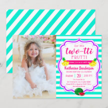 Aloha Anniversaire Luau Photo Tropicale Deux tti F