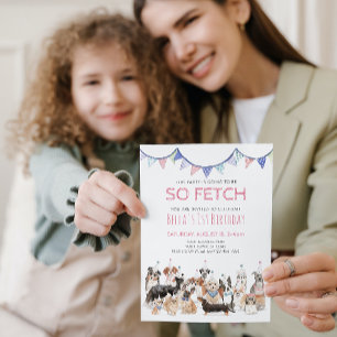 Invitation Alors rapportez Chien Chien Chien Chien Chien Anni