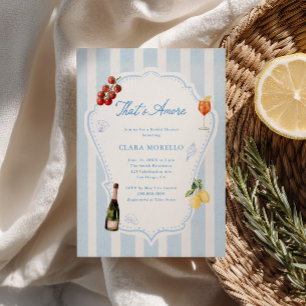 Invitation Amalfi C'est l'Amour Réception de Mariage