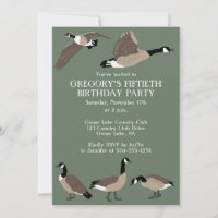 Amateurs d'oiseaux Canada Oies Fête d'anniversaire