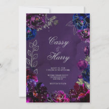 Amethyst Sapphire Jewel Tones Surnoms Mariage