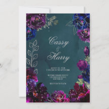 Amethyst Sapphire Turquoise Jewel Tones Mariage