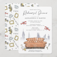 AMIS™ | Dîner de répétition aquarelle