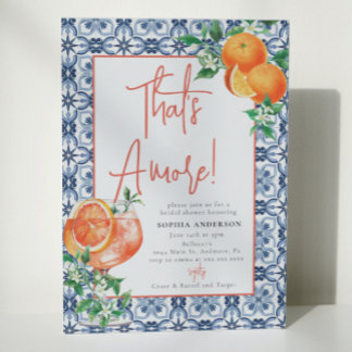 Invitation Amore Spritz Fête des mariées