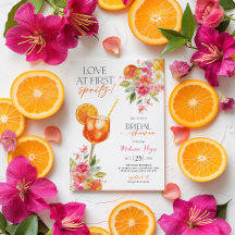 Amour au premier Spritz Fête des mariées Citrus Ap