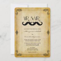 Amour de Moustache Monsieur & Monsieur Mariage Gay