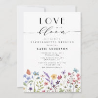 Amour en Fleur Floral Spring Bachelorette Week-end