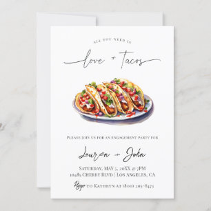 Invitation Amour et Tacos