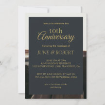 Amour photo anniversaire moderne