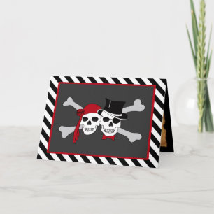 Invitation amour pirate