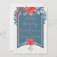 Amour qui fleurit dans le mariage d'hiver