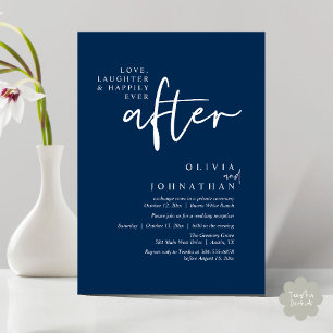 Invitation Amour, Rire Et Heureux Jamais Après La Réception
