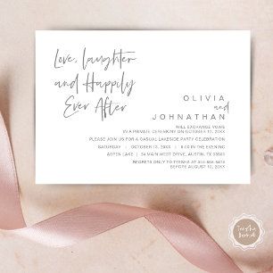 Invitation Amour, Rires et Heureux pour toujours, Élitisme I
