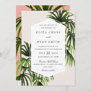 Invitation Amour tropical