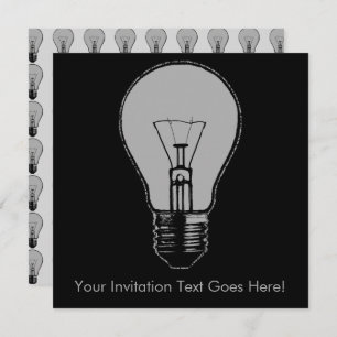 Invitation Ampoule Pop Art